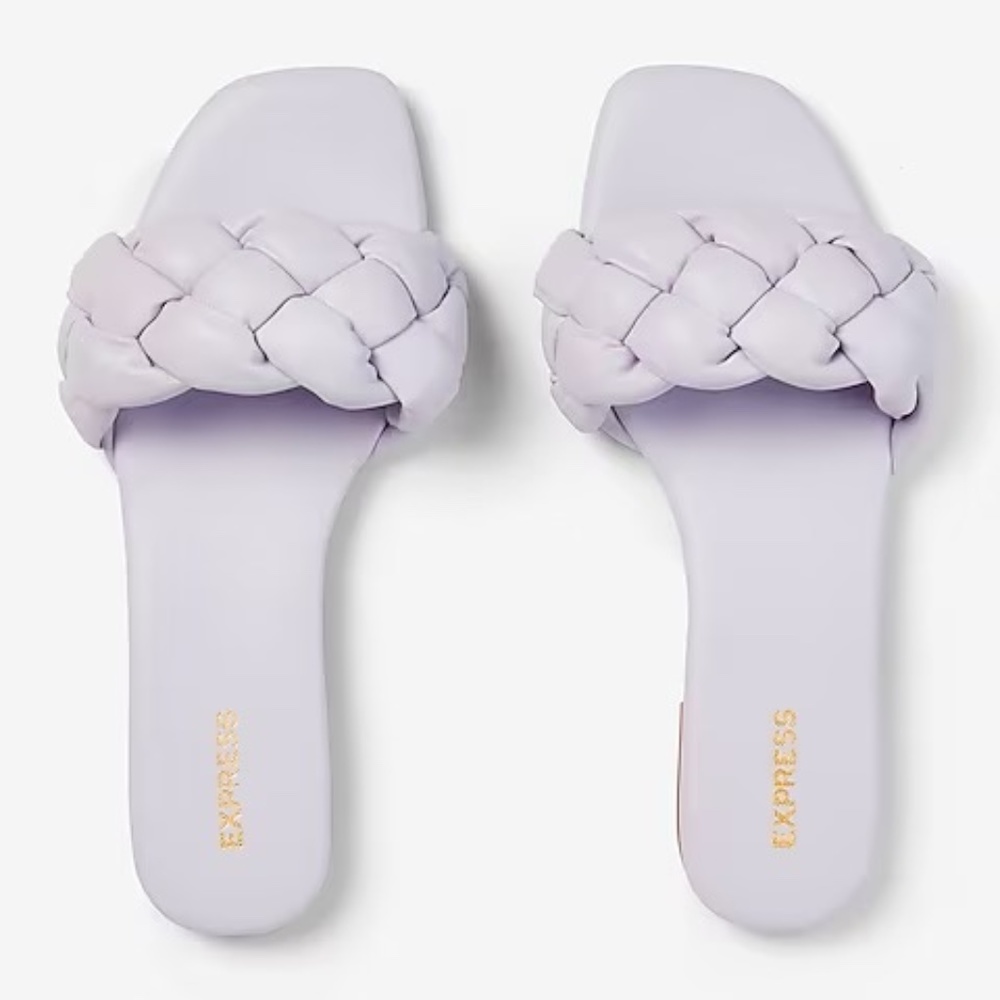 Express Braided One Band Sandals